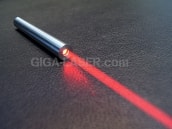 レーザーポインターIS200R 650nm 200mW 光線