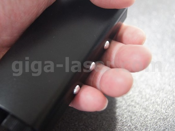 デュアルレーザー　持ったところ