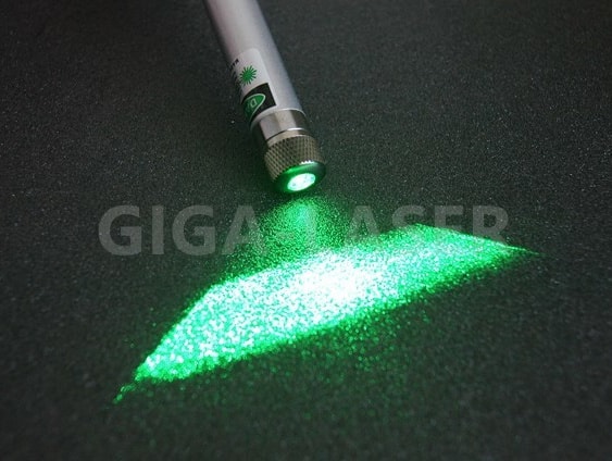 グリーンレーザーマーカーCSP520 ストレートライン照射