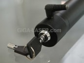 絶縁ピンとキーロック